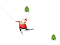 Santa Ski Jump